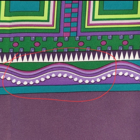 Hermes cent plis des miao scarf - Picture 15 of 15